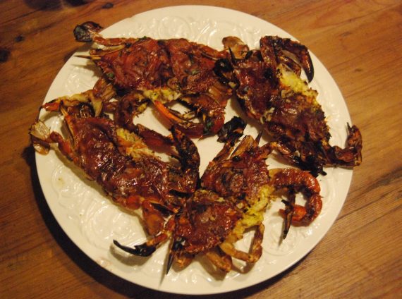 Grilled soft shell crabs | NY Food Journal