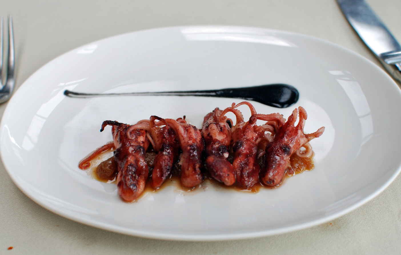 Baby octopus at Asador Etxebarri | NY Food Journal