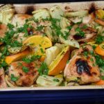 Jerusalem roasted chicken with clementines