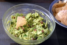 Guacamole with Pomegranate | NY Food Journal