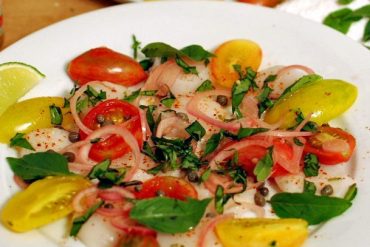 Scallop Carpaccio | NY Food Journal