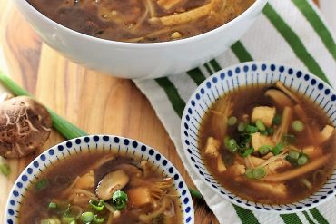 Mushroom hot & sour soup | NY Food Journal