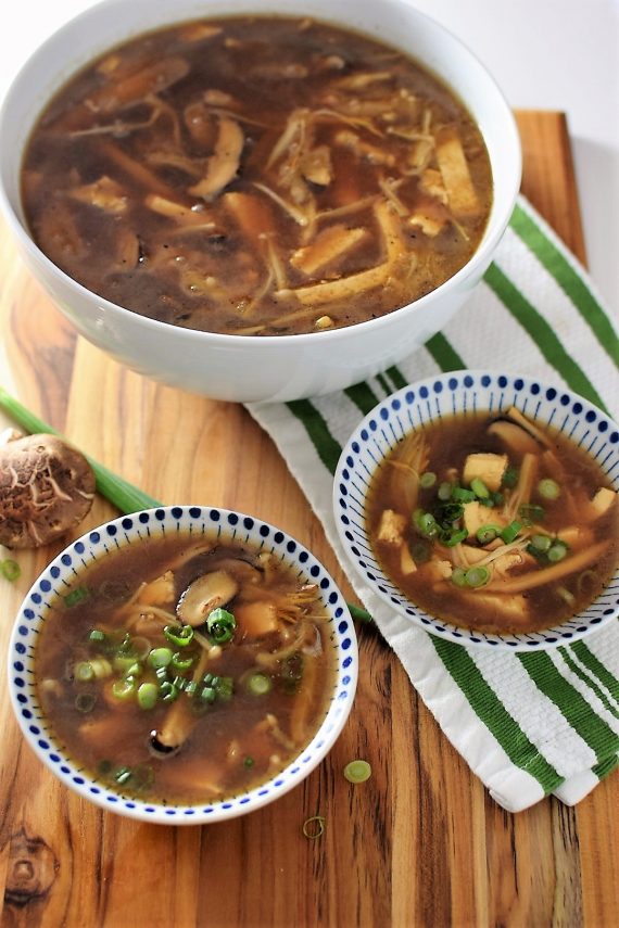 Mushroom hot & sour soup | NY Food Journal