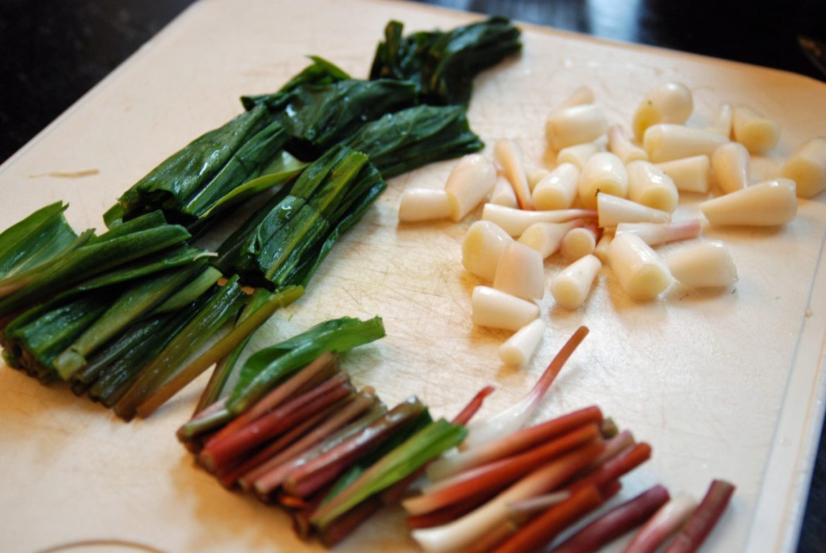 Scrambled Eggs with Ramps New York Food Journal