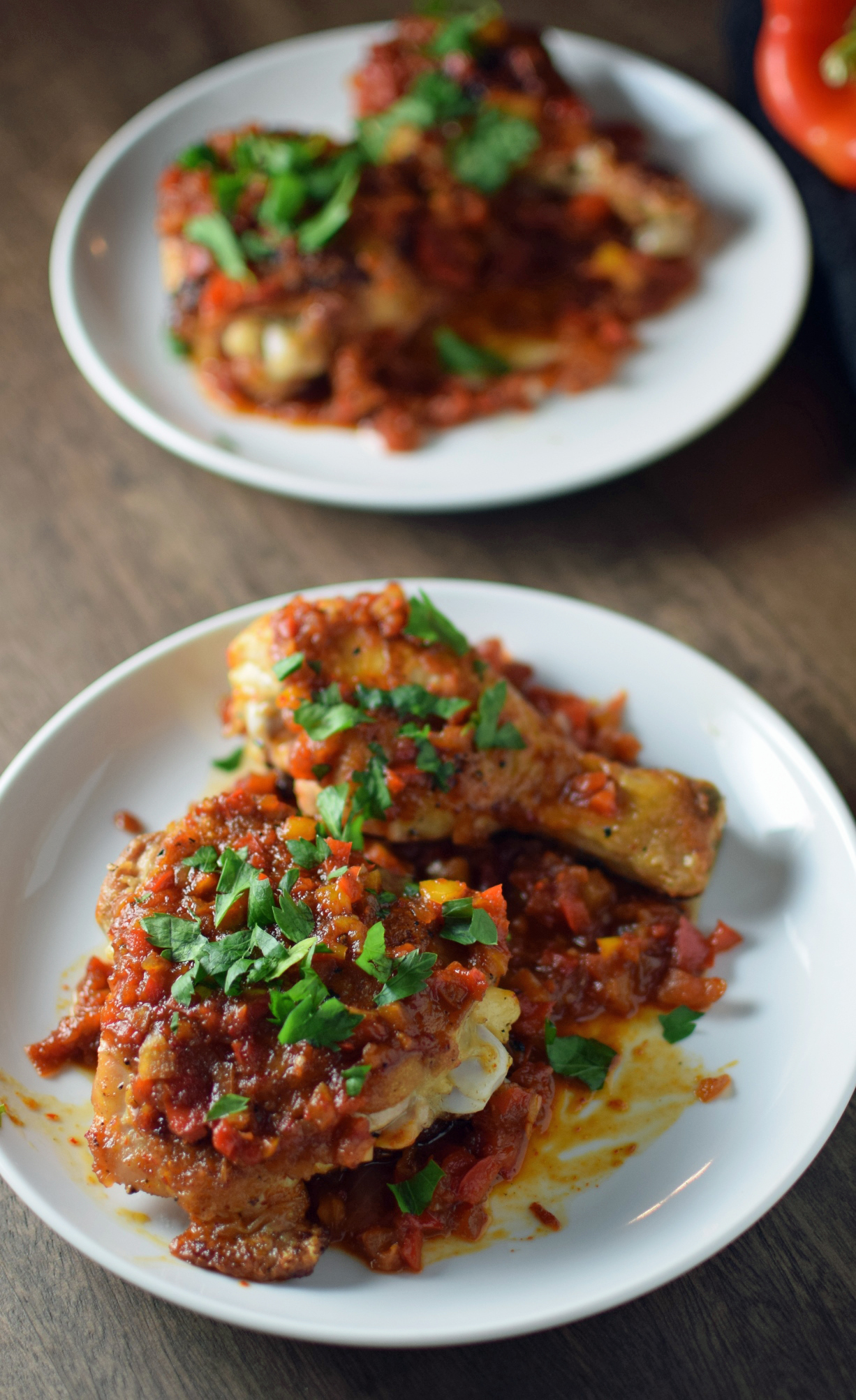 Spicy Basque chicken, the BEST roasted chicken recipe | NY Food Journal