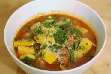 Spicy Summer Squash and Sausage Stew | NY Food Journal